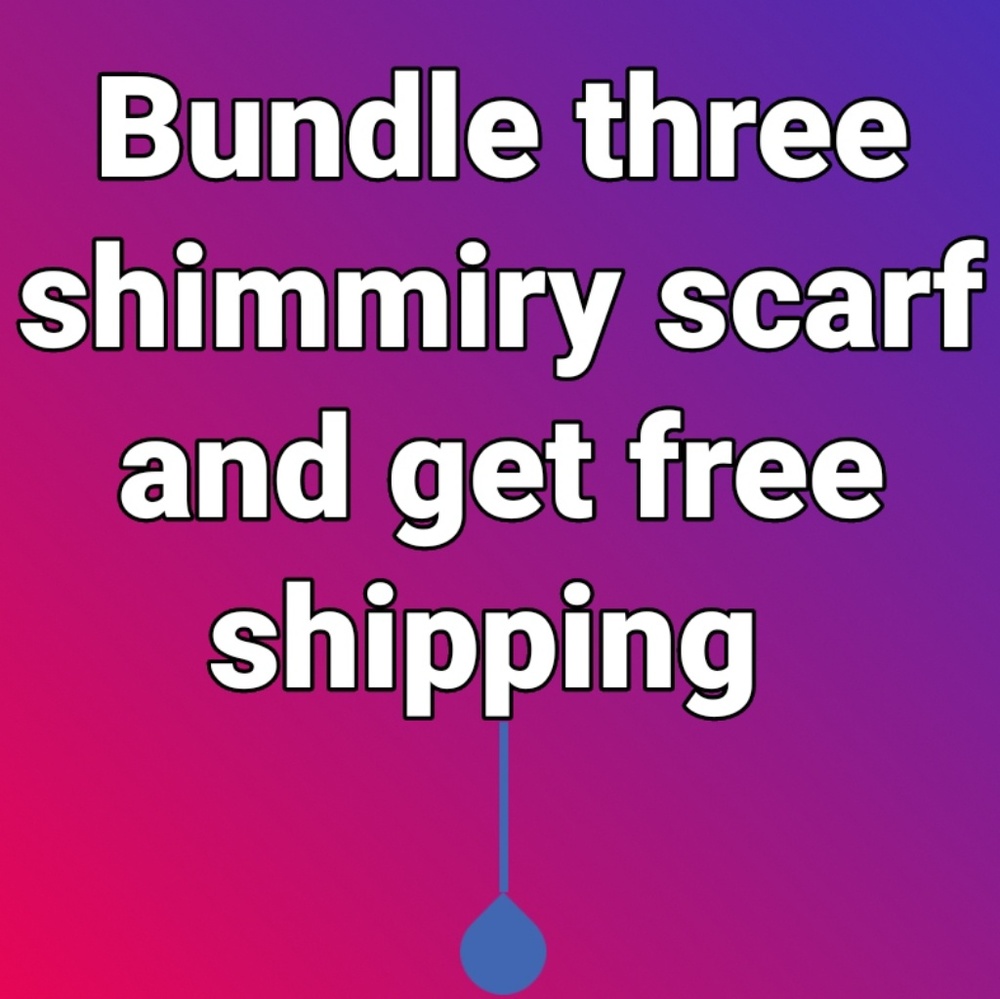Shimmiry scarf
